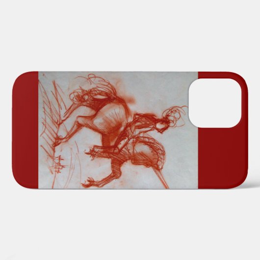 FLORENTINE KNIGHT AUF HORSEBACK Case-Mate iPhone HÜLLE (Rückseite (Horizontal))