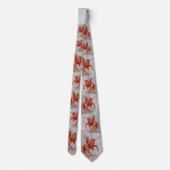 FLORENTINE KNIGHT AUF HORSEBACK Grau Sepia Zeichne Krawatte (Rückseite)