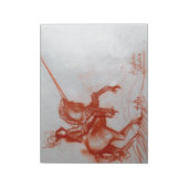 FLORENTINE KNIGHT AUF HORSEBACK NOTIZBLOCK (Rotiert)