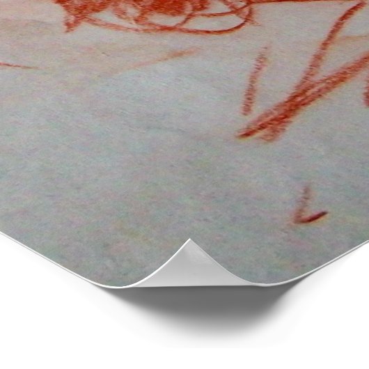 FLORENTINE KNIGHT AUF HORSEBACK POSTER (Ecke)