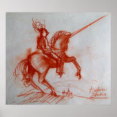 FLORENTINE KNIGHT AUF HORSEBACK POSTER (Vorne)