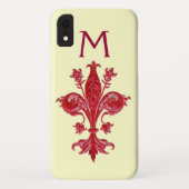 FLORENTINE RED LILY LILIE Case-Mate iPhone HÜLLE (Rückseite)