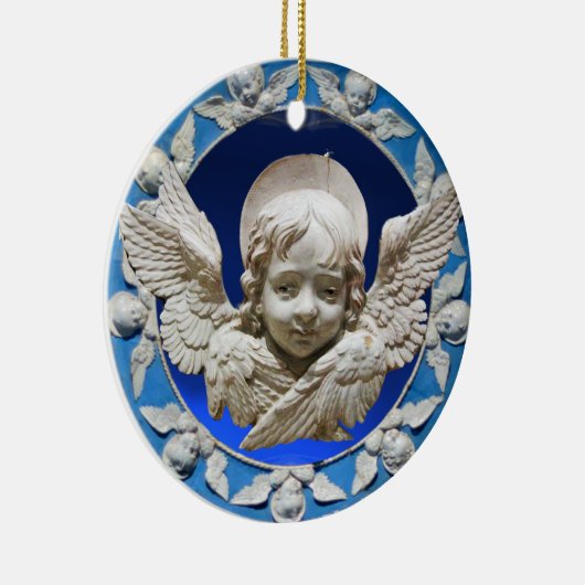 FLORENTINE RENAISSANCE ANGEL KERAMIK ORNAMENT (Rechts)