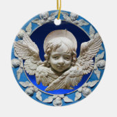 FLORENTINE RENAISSANCE ANGEL KERAMIK ORNAMENT (Vorne)