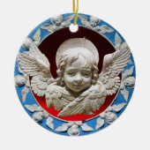 FLORENTINE RENAISSANCE ANGEL KERAMIK ORNAMENT (Vorne)