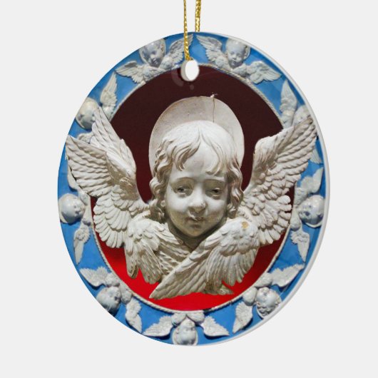 FLORENTINE RENAISSANCE ANGEL KERAMIK ORNAMENT (Links)