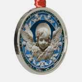 FLORENTINE RENAISSANCE ANGEL ORNAMENT AUS METALL (Rechts)