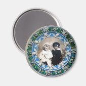 FLORENTINE RENAISSANCE ANGELN , FOTOVORLAGE MAGNET (Vorderseite/Rückseite)