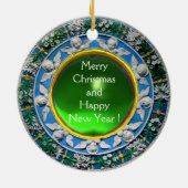 FLORENTINE RENAISSANCE ANGELS Fotovorlage Keramik Ornament (Hinten)