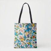 FLORENTINE RENAISSANCE BLAUE WIRBEL, BLUME TASCHE (Vorderseite)