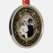 FLORENTINE RENAISSANCE FRUITS Fotovorlage Ornament Aus Metall (Rechts)