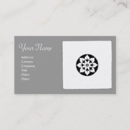 FLORENTINE RENAISSANCE HARMONIE, grau Visitenkarte