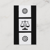 FLORENTINE RENAISSANCE HARMONY Legal Office Pearl Visitenkarte (Rückseite)