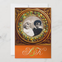 FLORENTINE RENAISSANCE OBST DAMASK MONOGRAMM