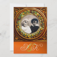 FLORENTINE RENAISSANCE OBST DAMASK MONOGRAMM