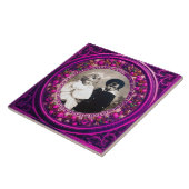 FLORENTINE RENAISSANCE OBST PINK FLORAL CROWN FLIESE (Seite)