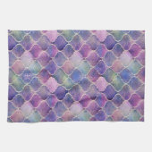 Florentine Tiles mit Monogramm Geschirrtuch (Horizontal)