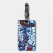 Florentiner Charm Gepäckanhänger (Rückseite vertikal)