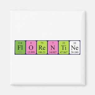 Florentiner Periodenmagnet Magnet