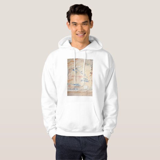 Florentinische Graffiti Hoodie (Vorne ganz)