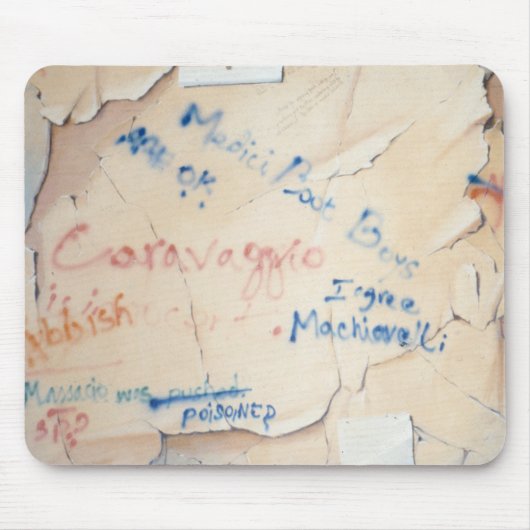 Florentinische Graffiti Mousepad (Vorne)