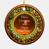 FLORENTINISCHE RENAISSANCE TRÄGT Foto-Schablone Keramikornament (Hinten)