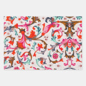 FLORENTINISCHE RENAISSANCE WIRBEL, BLUME GESCHENKPAPIER SET (Vorderseite 2)