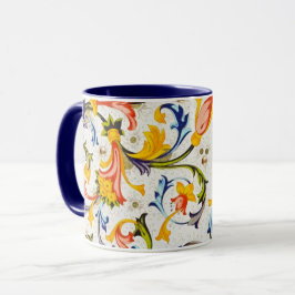 FLORENTINISCHE RENAISSANCE WIRBEL, BLUME TASSE