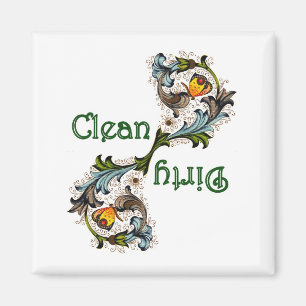 Florentinischer gemalter magnet