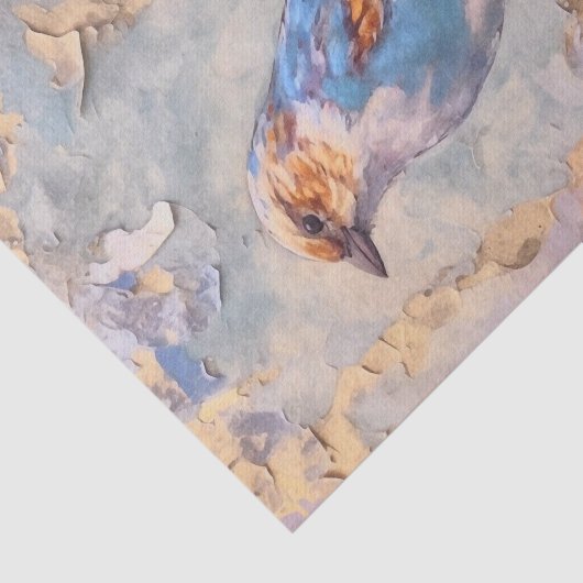 Florenvogel Seidenpapier (Ausschnitt)