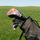 Florenwasserfarben-Dekoration Golf Headcover (In SItu)