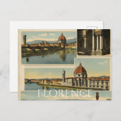 Florenz (4) postkarte (Vorne/Hinten)