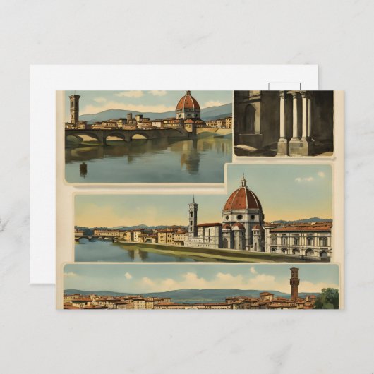 Florenz (5) postkarte (Vorne/Hinten)