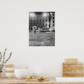 Florenz am Abend Poster (Küche)