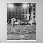 Florenz am Abend Poster (Vorne)