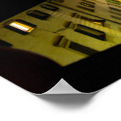Florenz bei Nacht Poster (Ecke)
