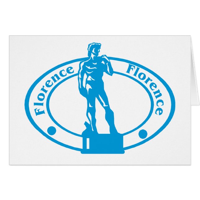 Florenz-Briefmarke (Vorderseite (Horizontal))