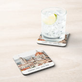 Florenz Cathedral Italien Wasserfarben Italien Getränkeuntersetzer (Rechte Seite)