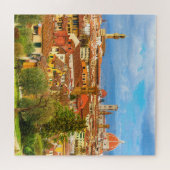 Florenz City Skyline Toskana Italien Puzzle (Horizontal)