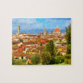 Florenz City Skyline Toskana Italien Puzzle