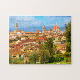 Florenz City Skyline Toskana Italien Puzzle