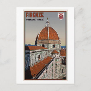 Florenz - Der Dom Postkarte