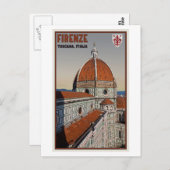 Florenz - Der Duomo Postkarte (Vorne/Hinten)