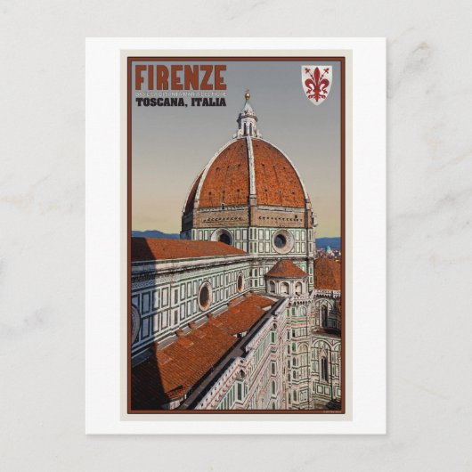 Florenz - Der Duomo Postkarte (Vorderseite)