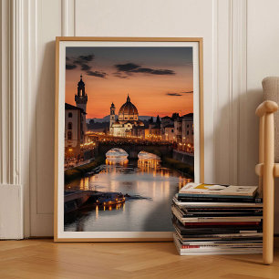Florenz Druck Florenz Poster Italien Druck Italien