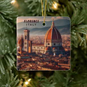 Florenz Duomo Santa Maria del Fiore Italien Reise Keramikornament
