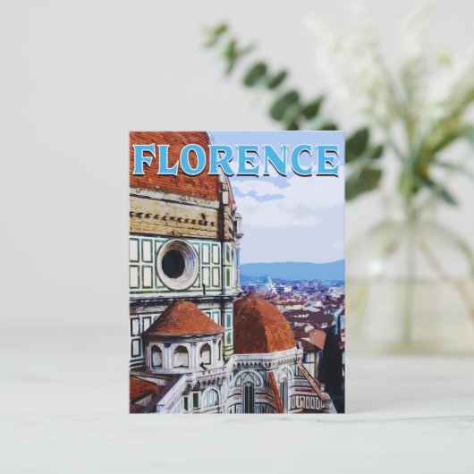 Florenz: Eine Reise durch Kunst, Geschichte und Ku Postkarte (Stehend Vorderseite)