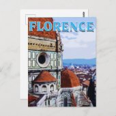 Florenz: Eine Reise durch Kunst, Geschichte und Ku Postkarte (Vorne/Hinten)
