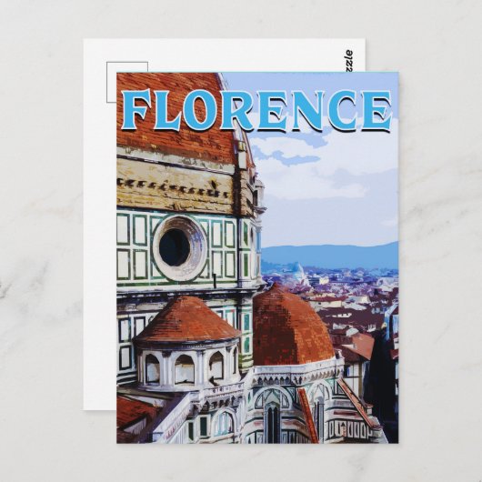 Florenz: Eine Reise durch Kunst, Geschichte und Ku Postkarte (Vorne/Hinten)
