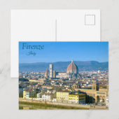 Florenz, Firenze, Italien Postkarte (Vorne/Hinten)